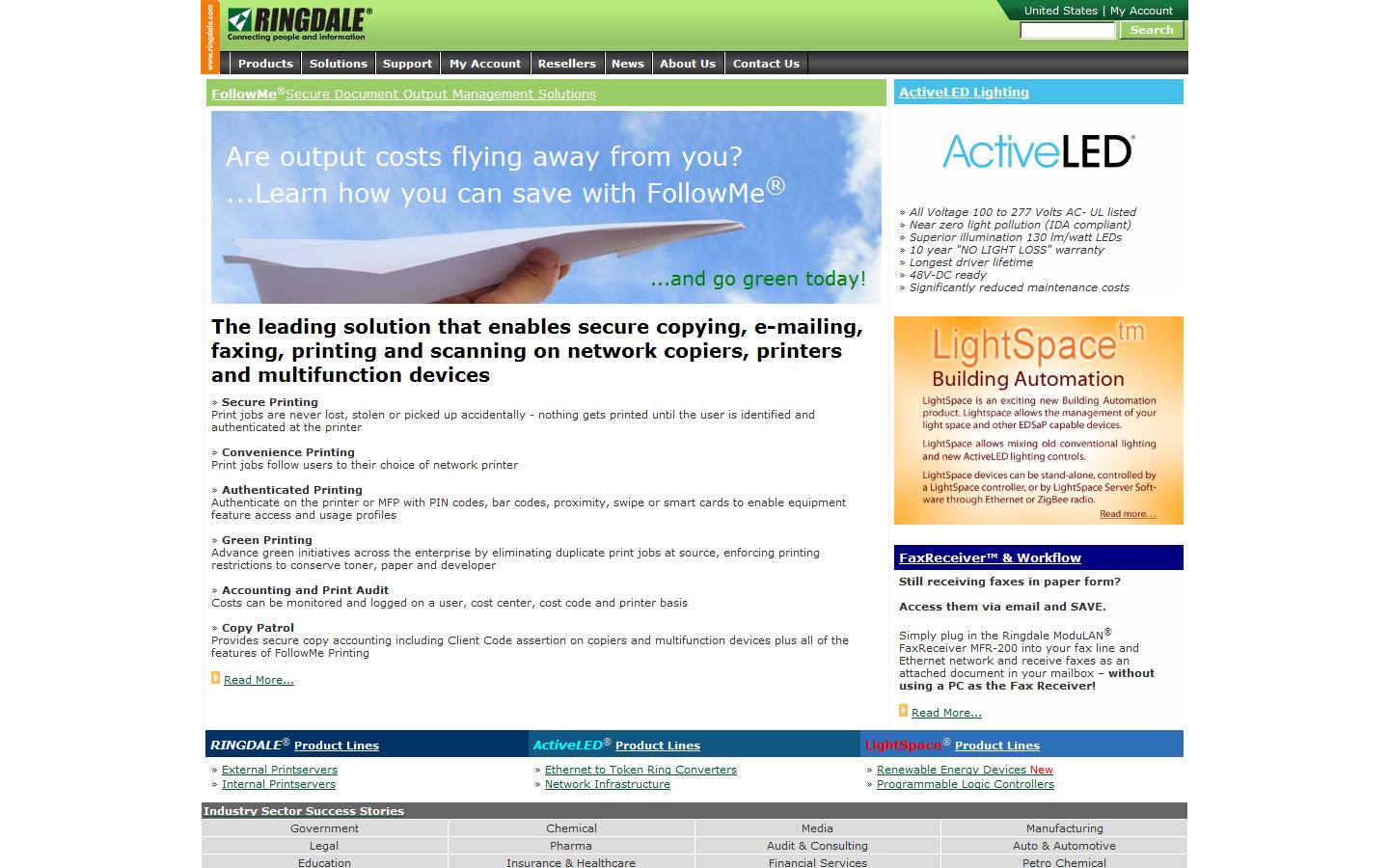 Ringdale UK Ltd  Website