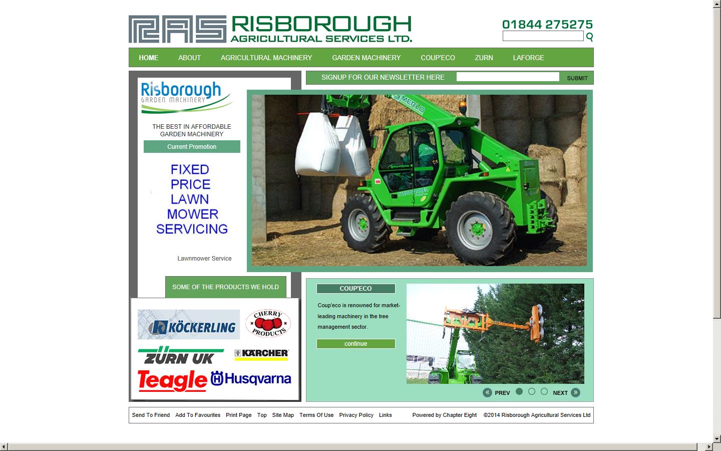 Risborough Agricultural Services Ltd Website