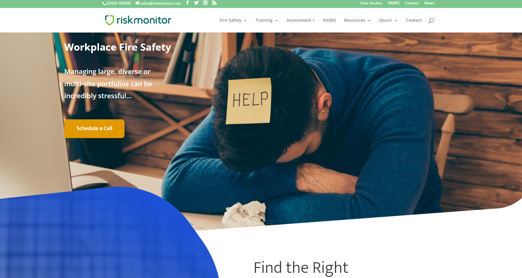 Riskmonitor Limited Website
