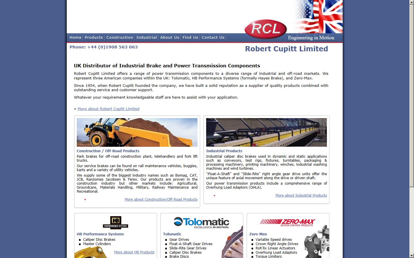 Robert Cupitt Limited  Website