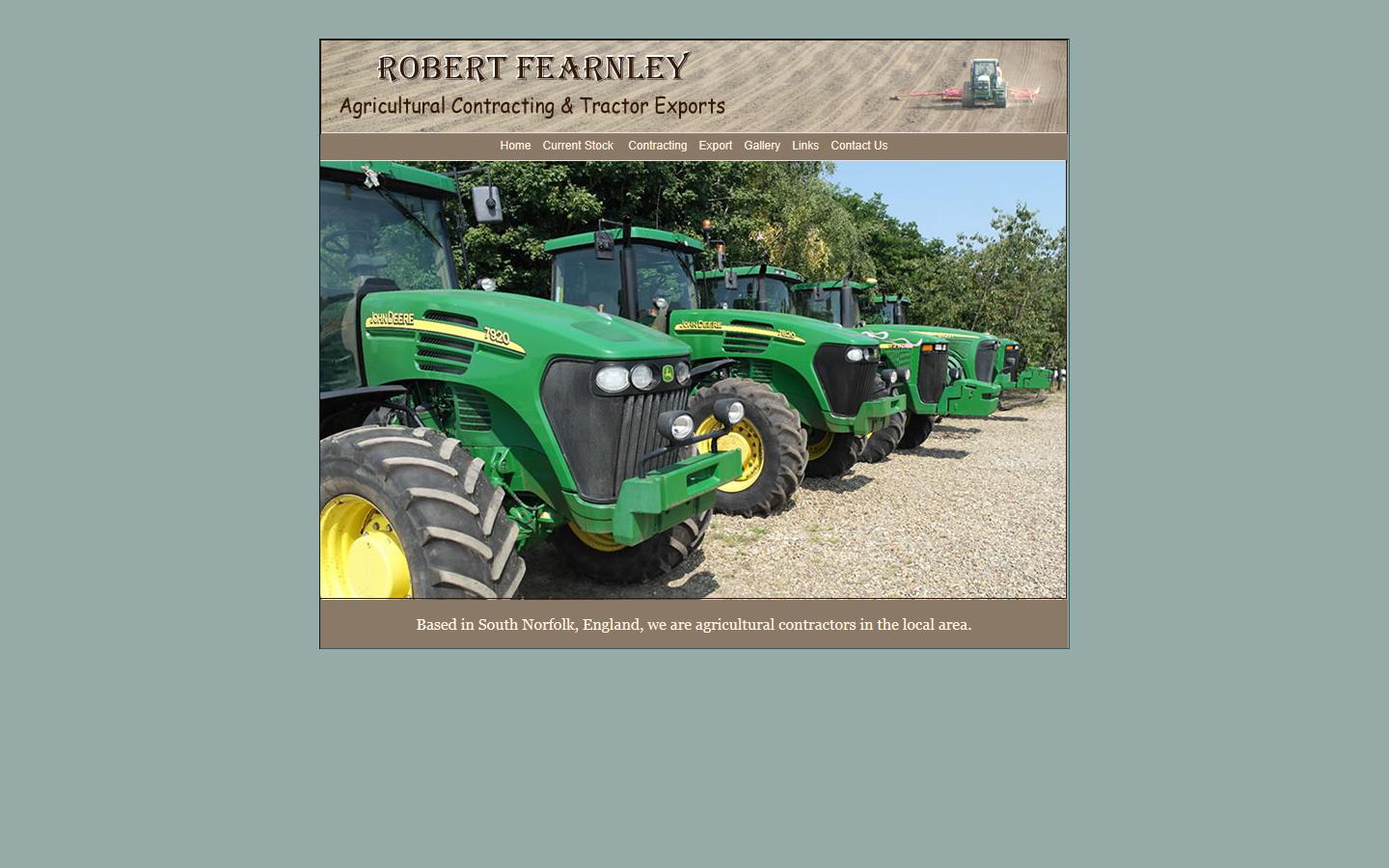 Robert Fearnley Website