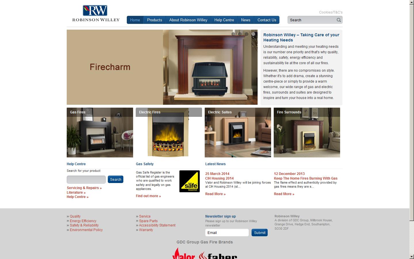 Robinson Willey  Website