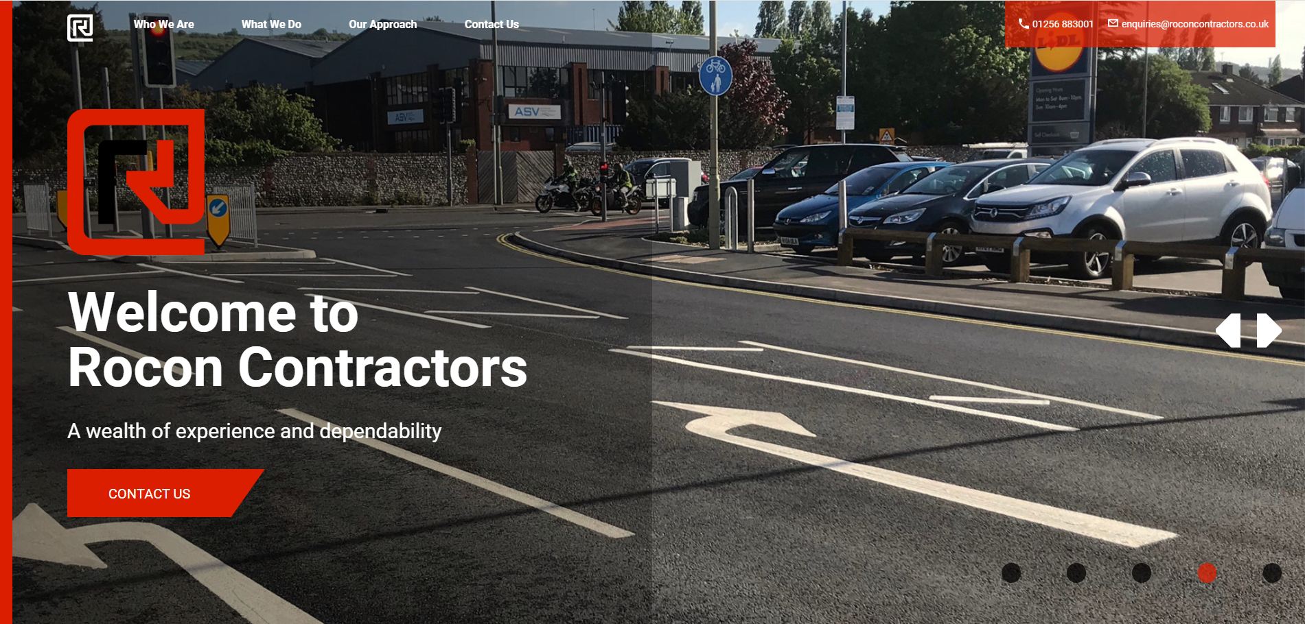Rocon Contractors Ltd Website
