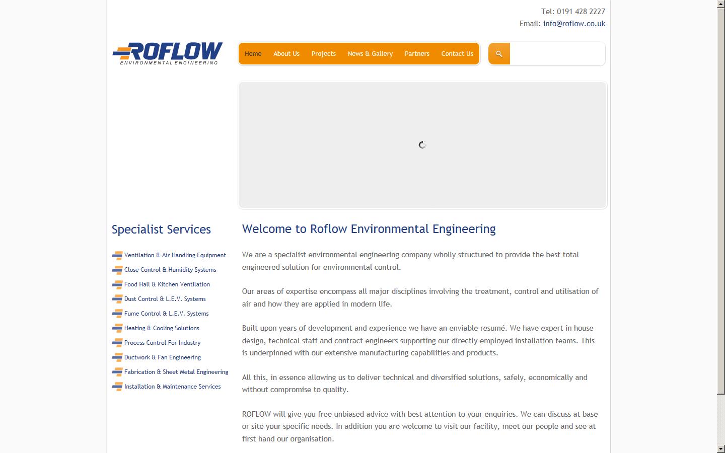Roflow Limited Website