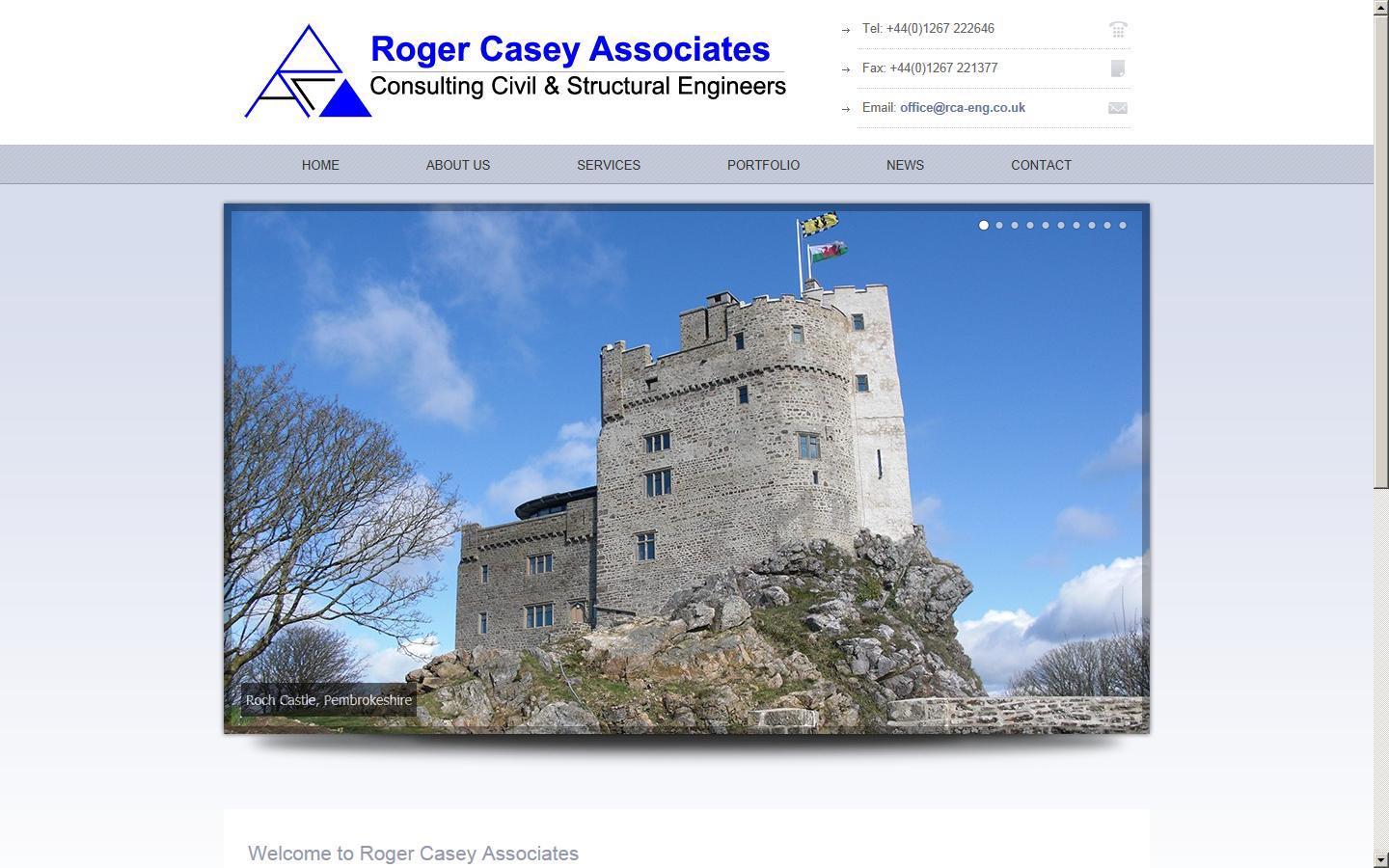Roger Casey Associates Website