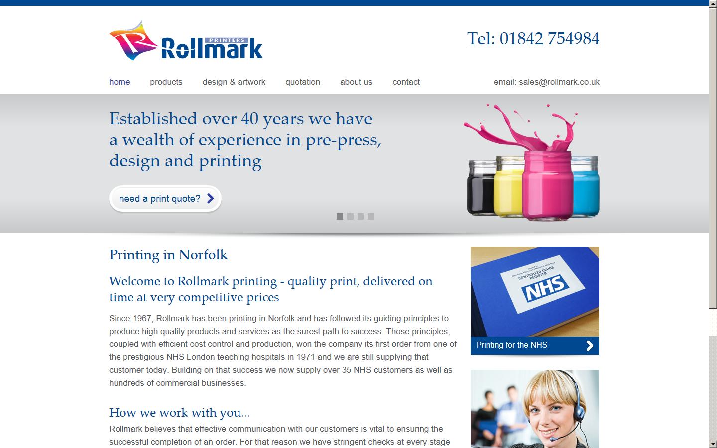 Rollmark Dieletlit Ltd Website