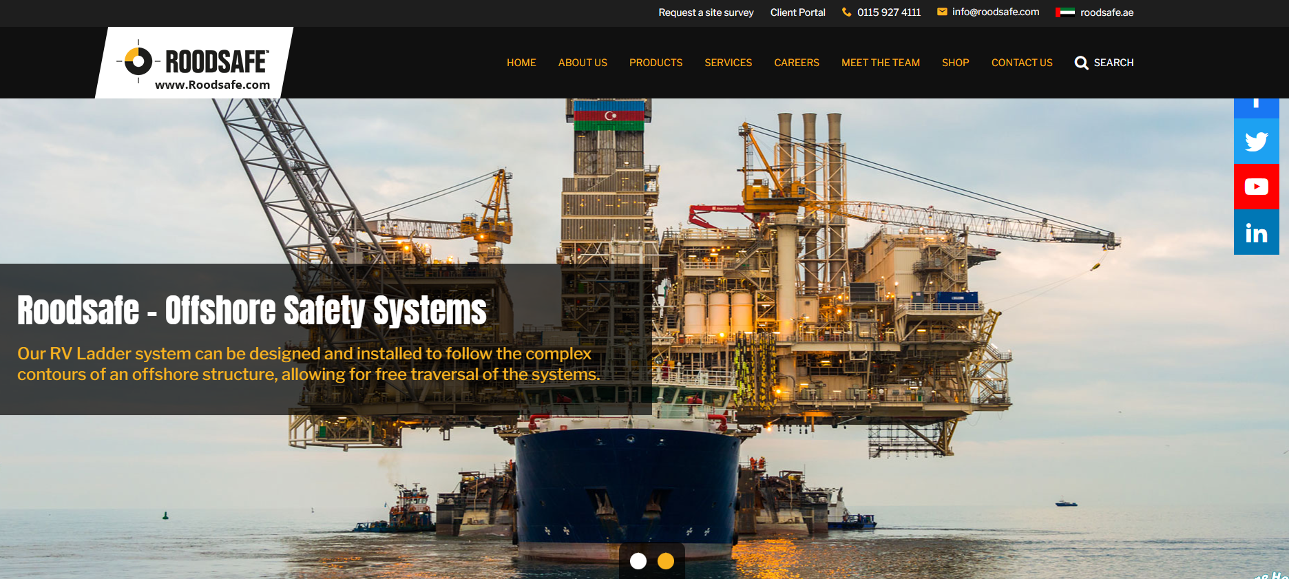 Roodsafe Ltd Website