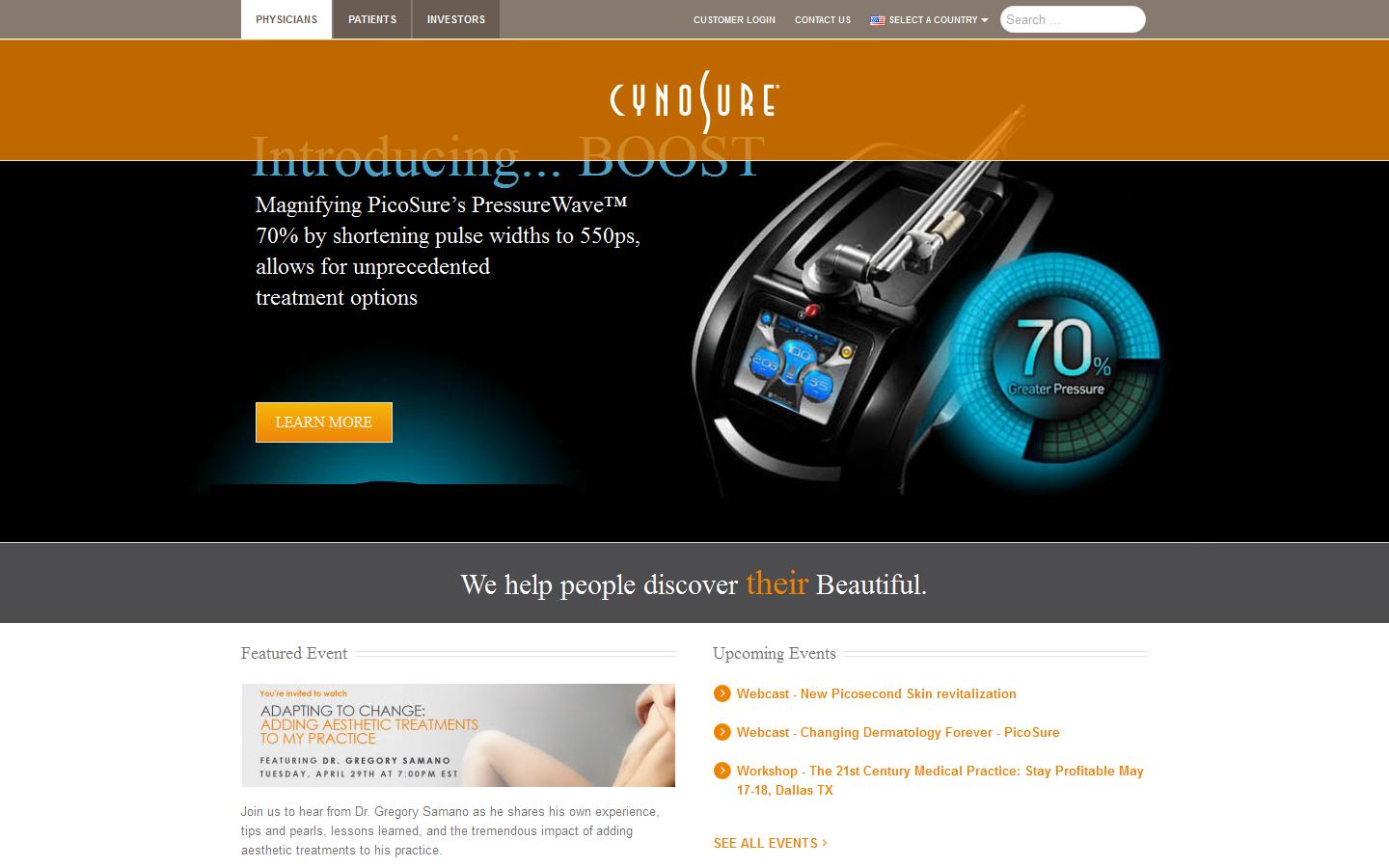 Cynosure UK Website
