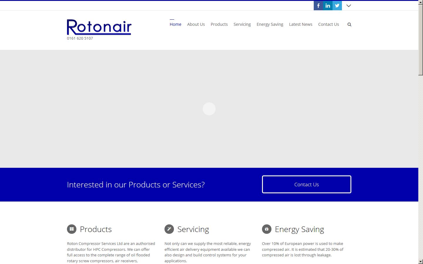 Rotonair Website