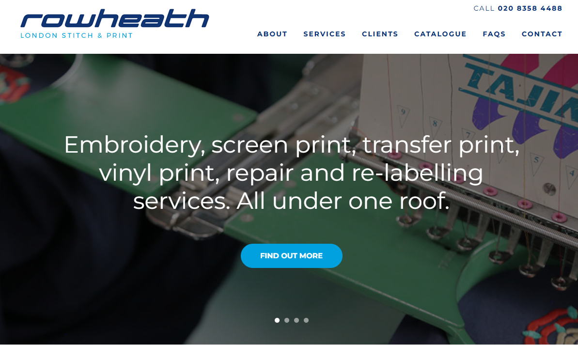 Rowheath Ltd  Website