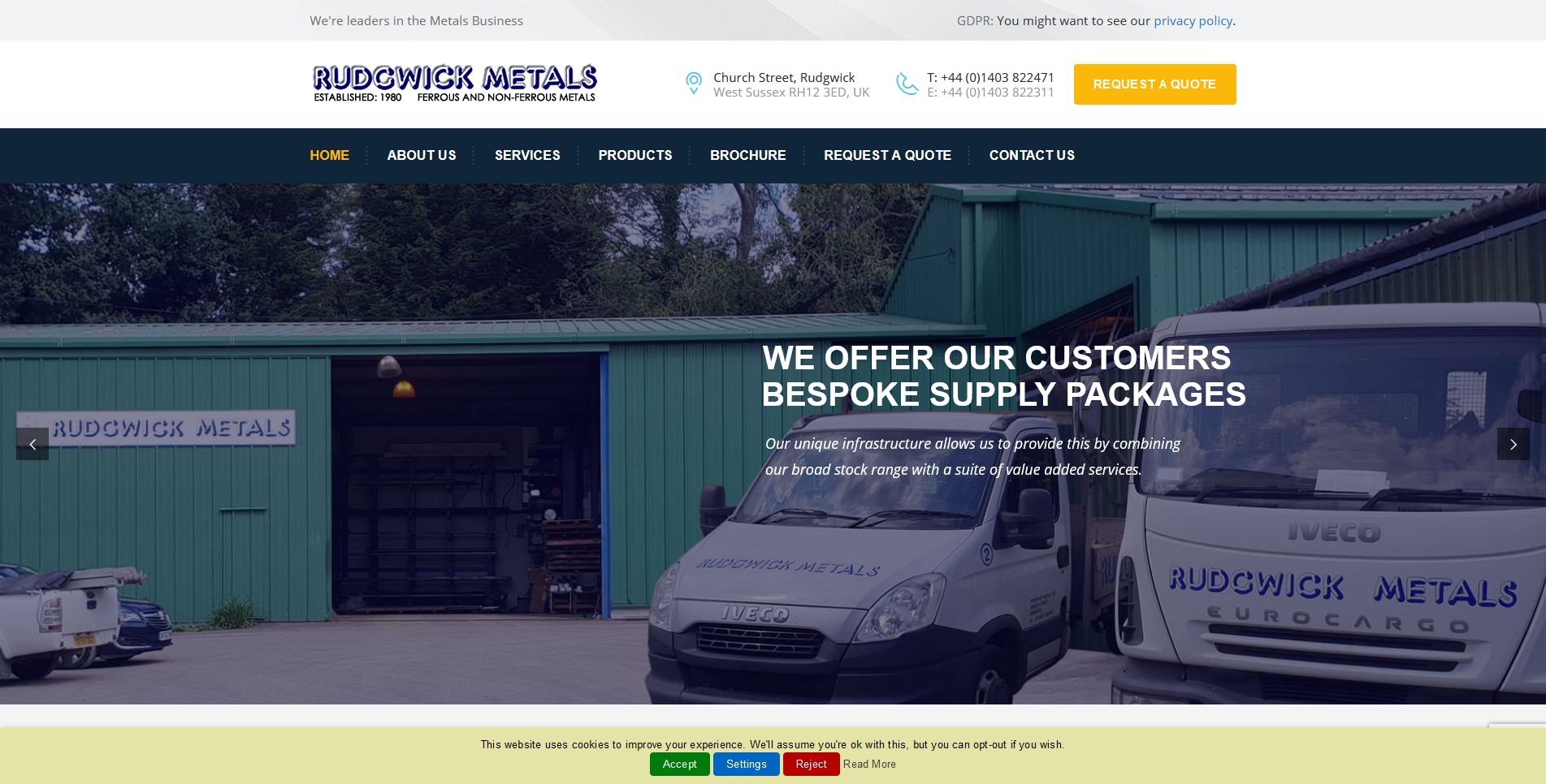 Rudgwick Metals Limited  Website