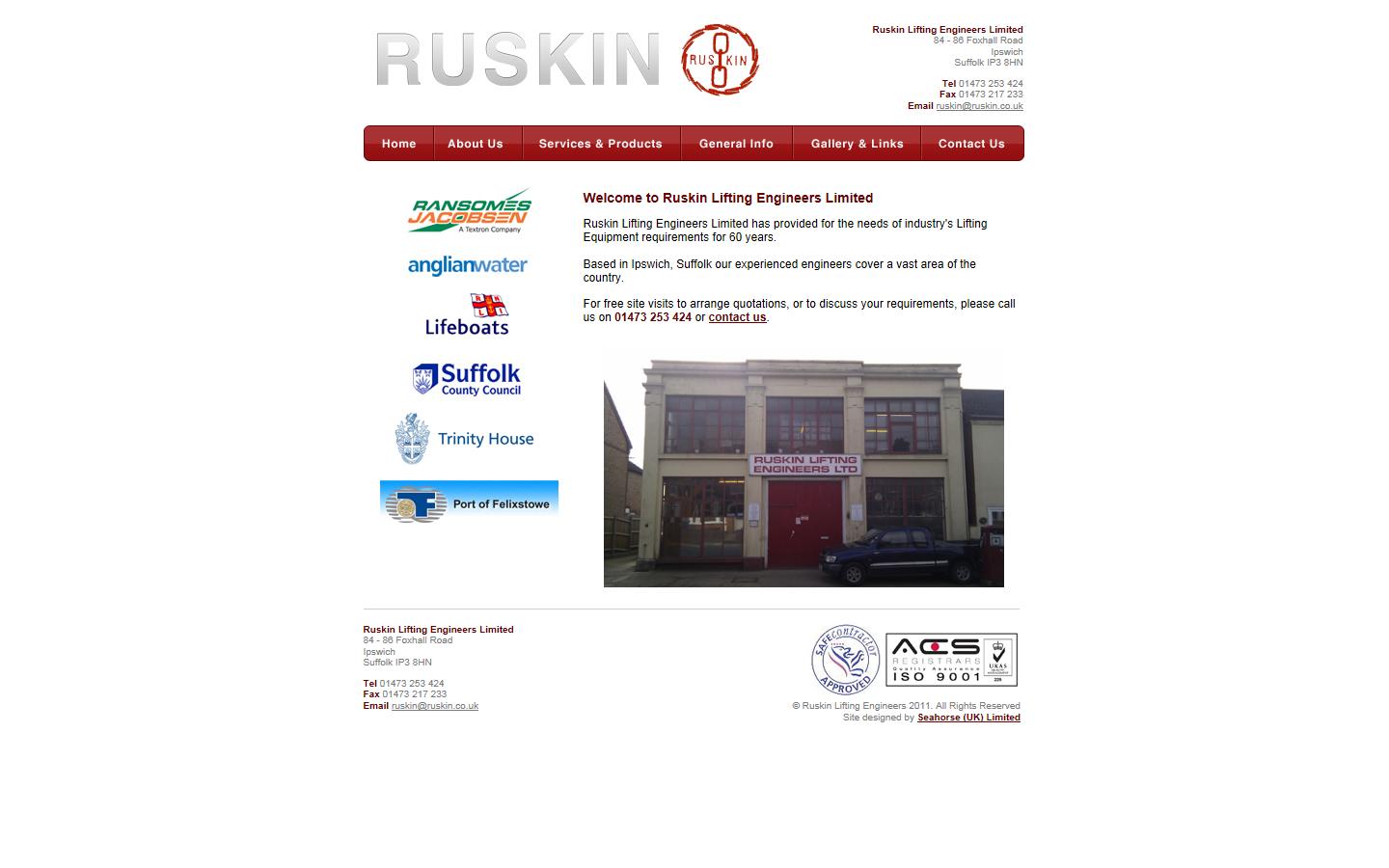 Bickers Lifting Website