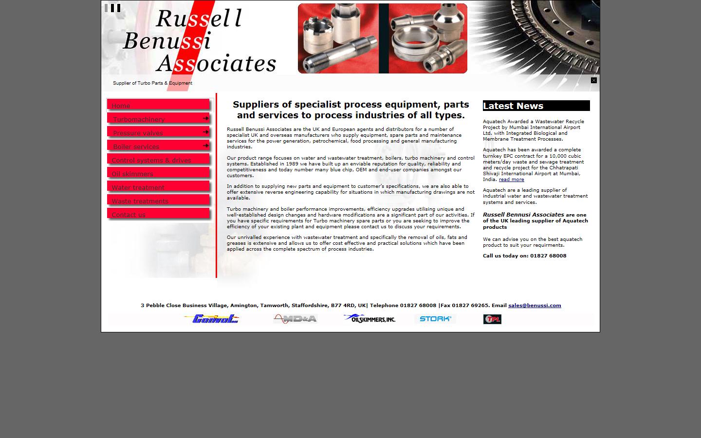 Russell Benussi Associates  Website