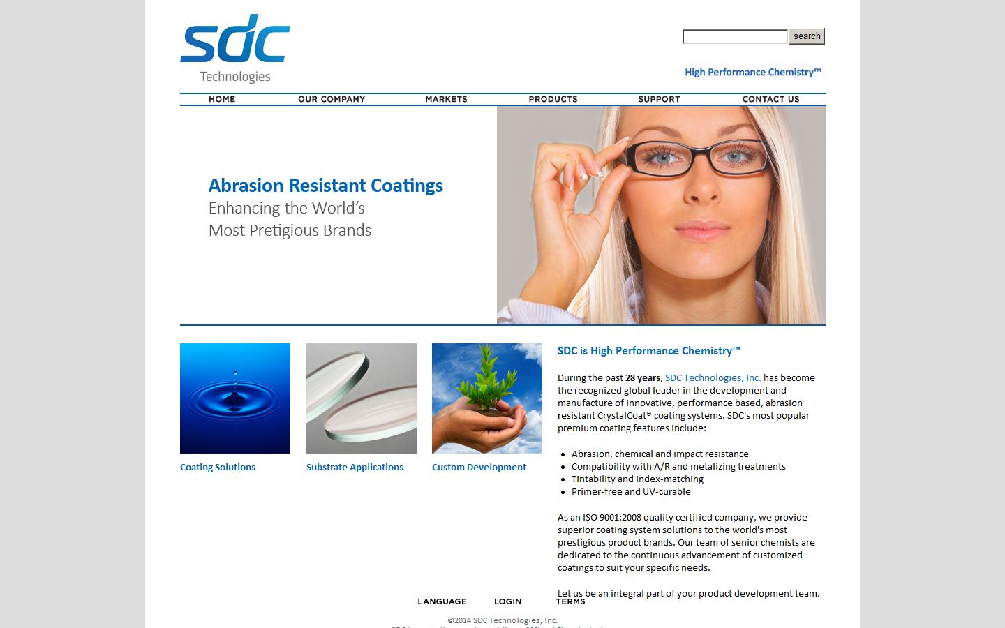 SDC Technologies Website