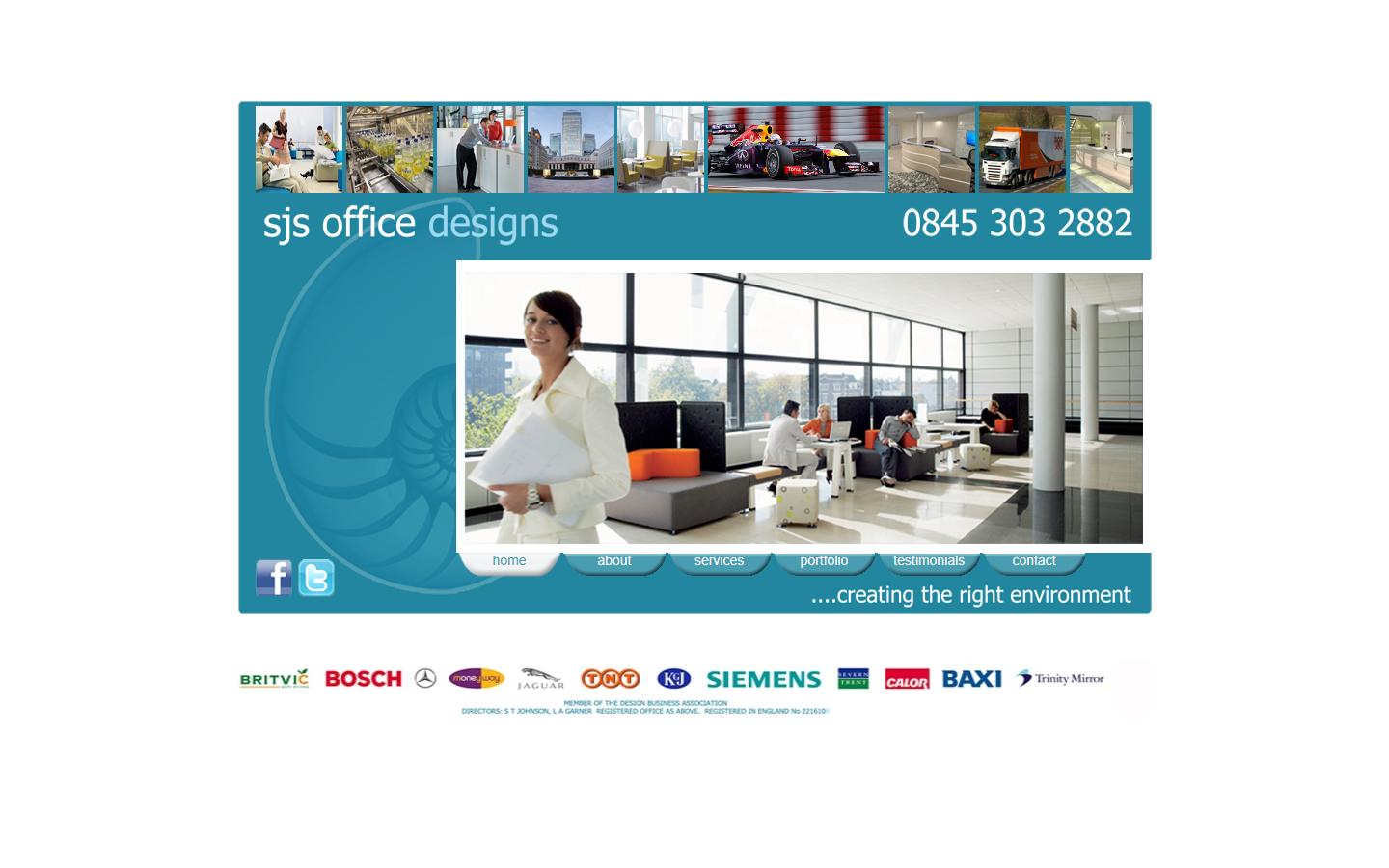 SJS  Office Design Ltd Website