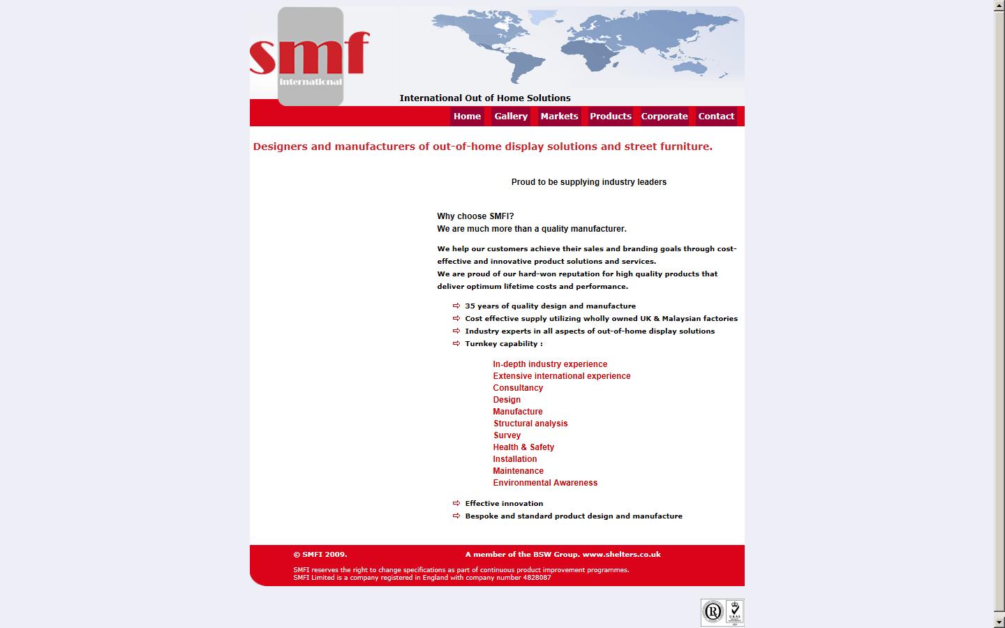 SMFI Ltd Website