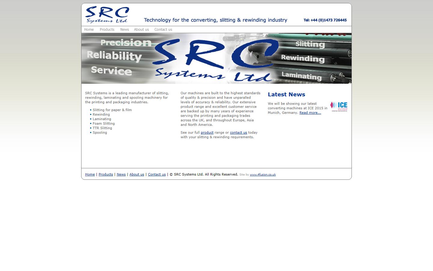 SRC Systems Limited Website