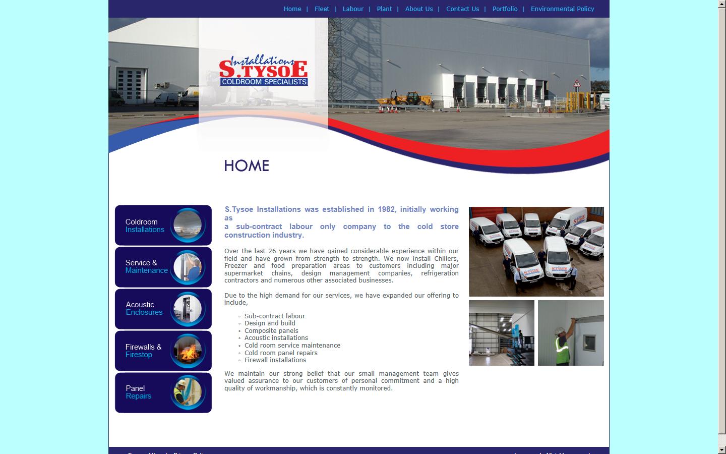 S.Tysoe Installations Website