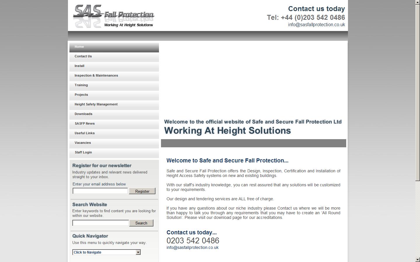 Safe and Secure  Website