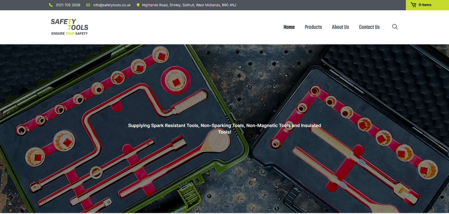 Safety Tools Ltd Website