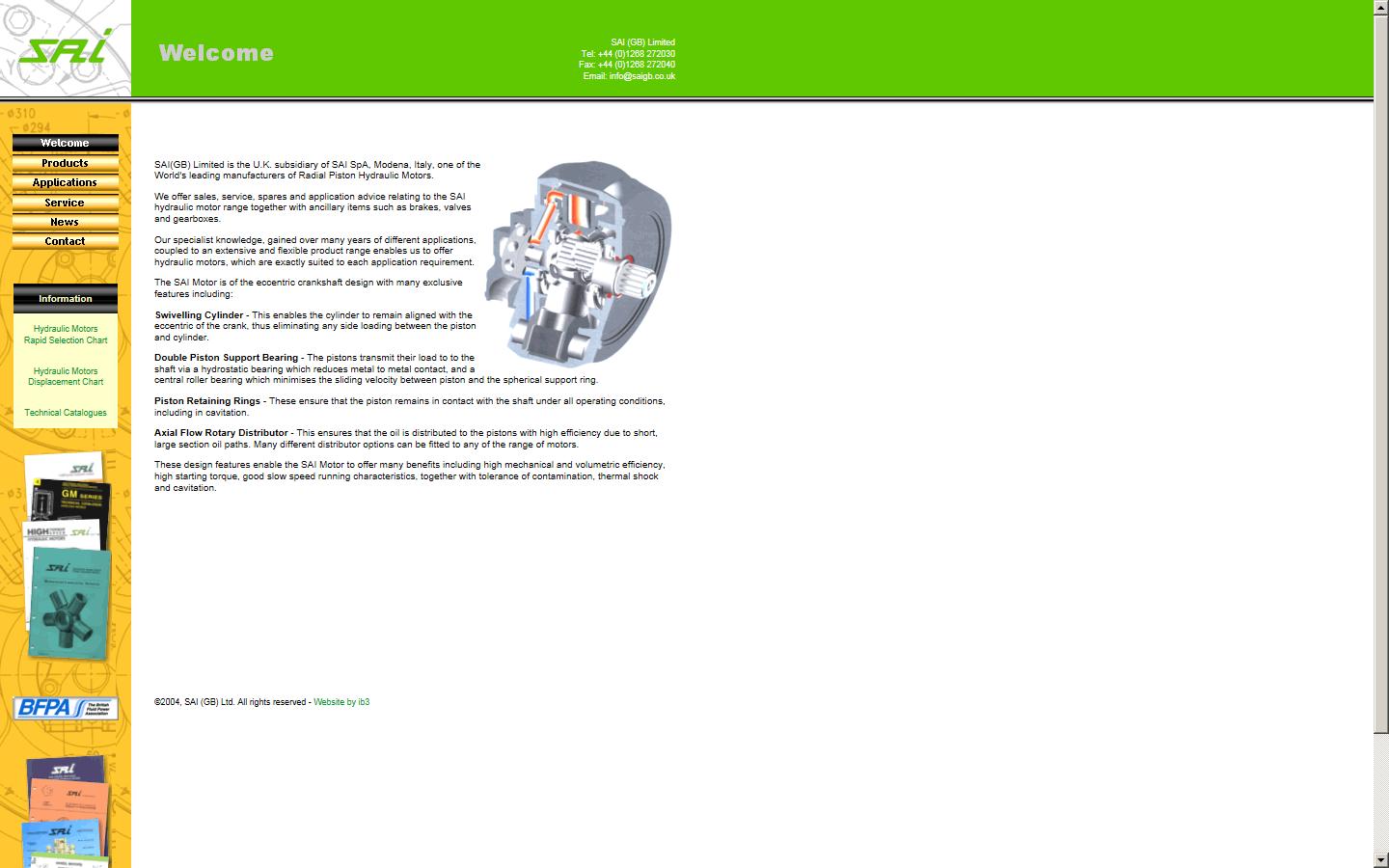 SAI (GB) Ltd Website