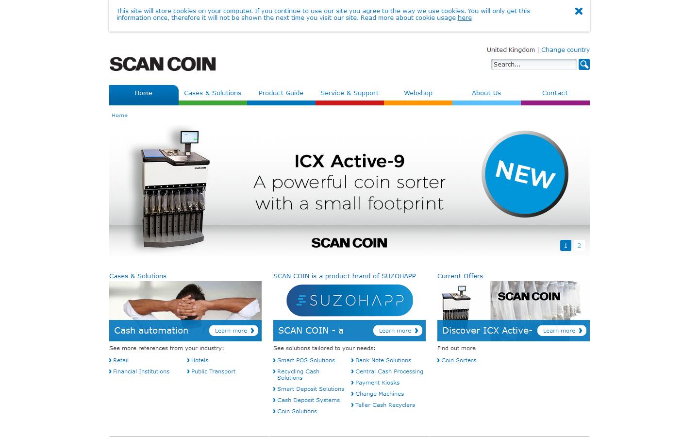 SCAN COIN Limited Website