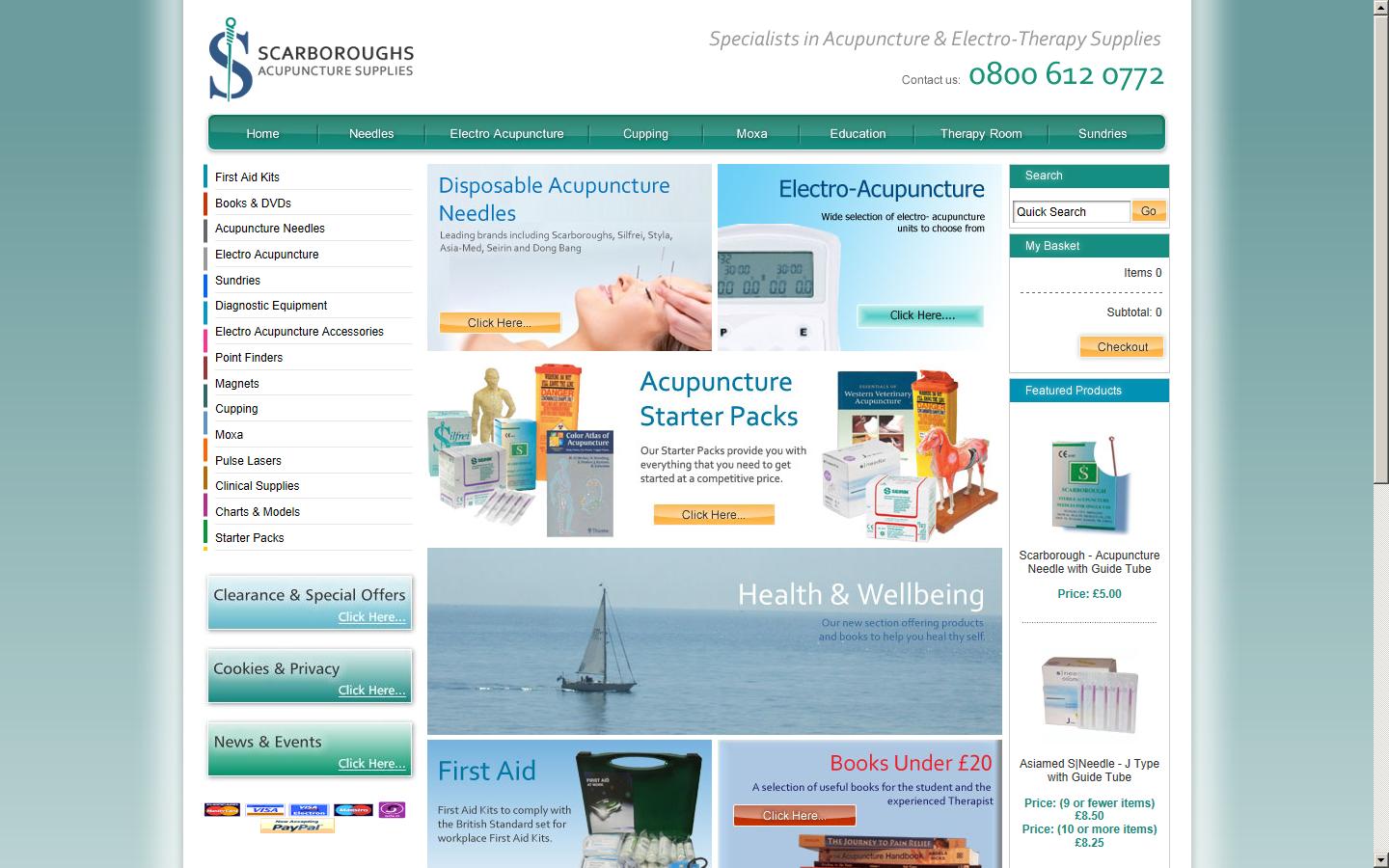 Scarboroughs Limited Website