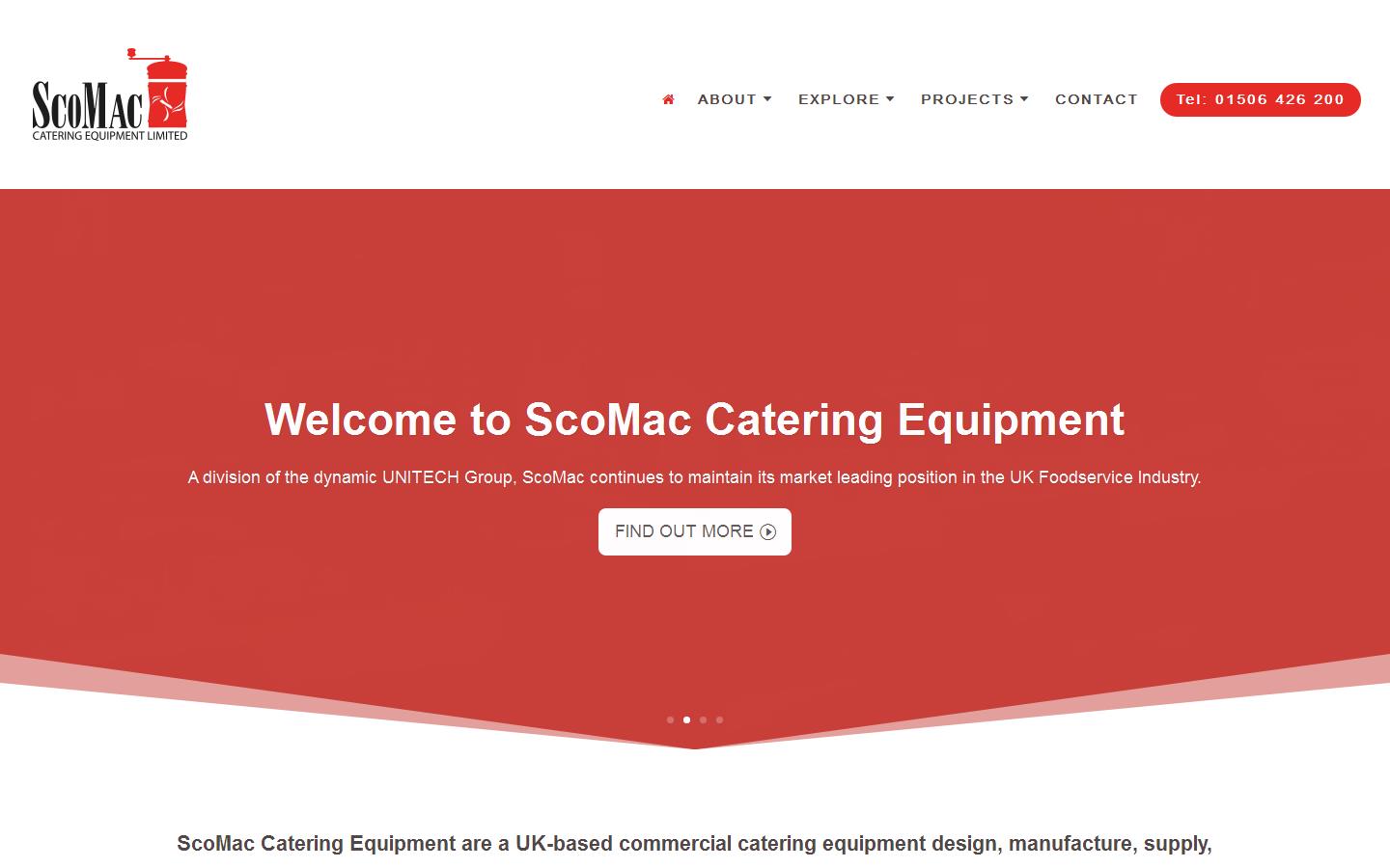 ScoMac Catering Equipment Ltd Website