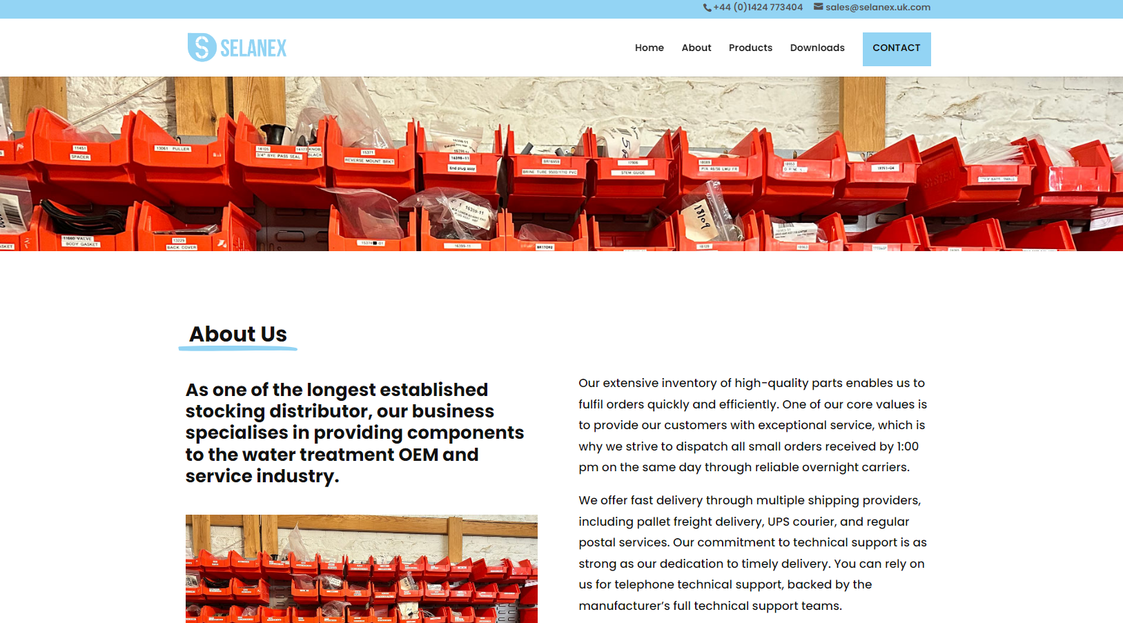 Selanex Ltd. Website