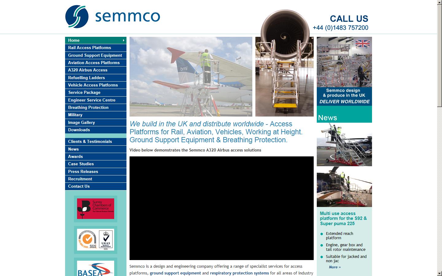 Semmco Limited Website