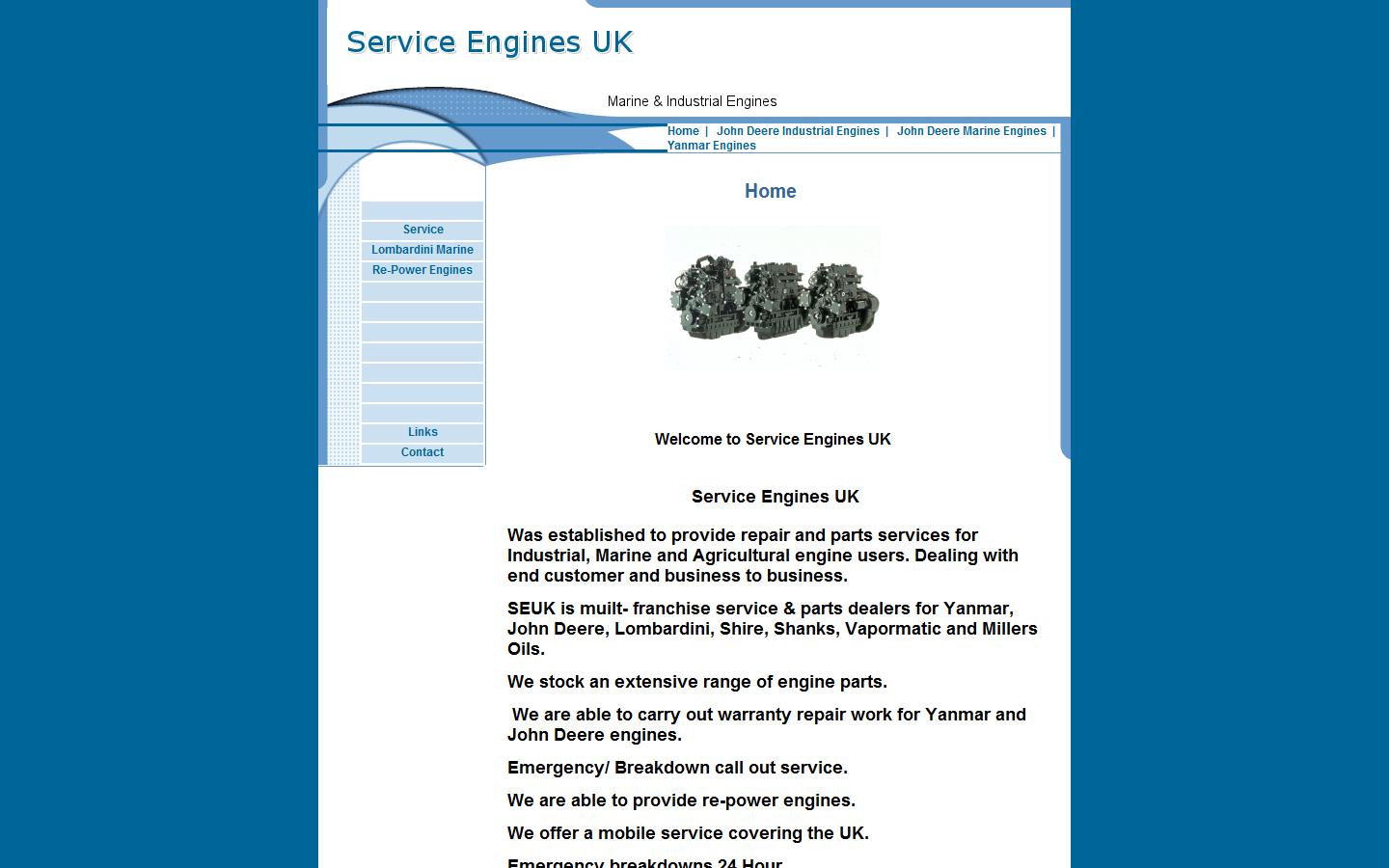 Service Engines UK  Website