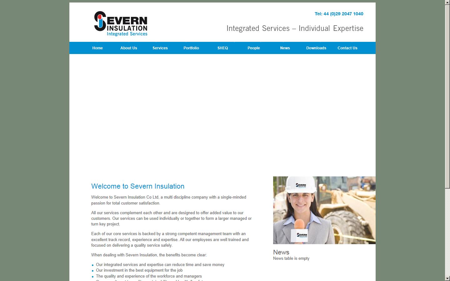Severn Insulation Co. Ltd Website