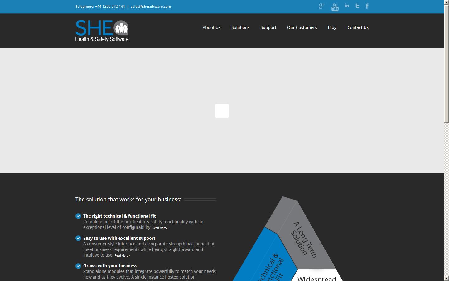 SHE Software Ltd. Website