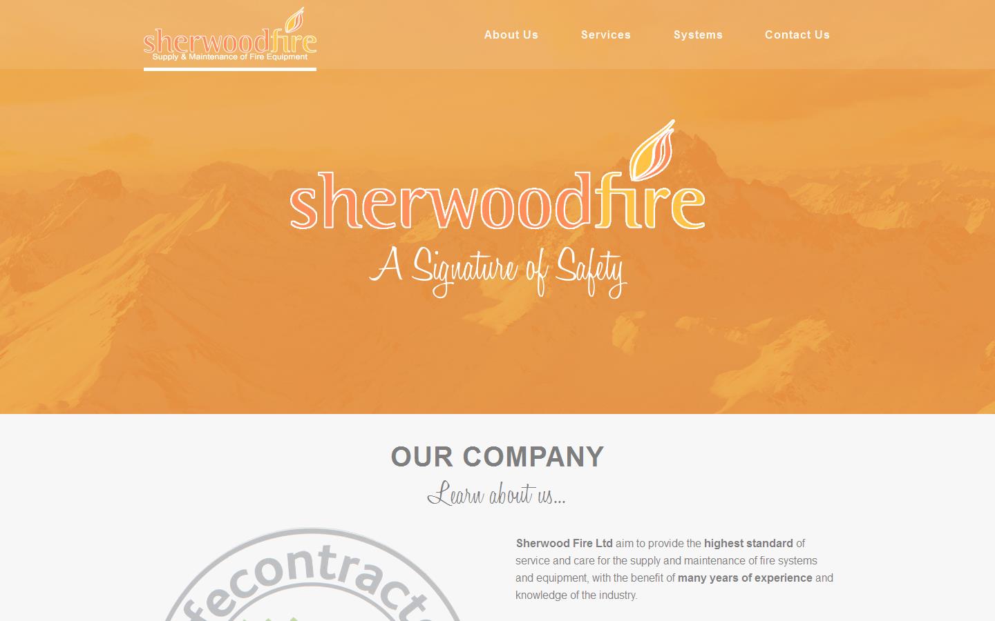 Sherwood Fire Ltd Website