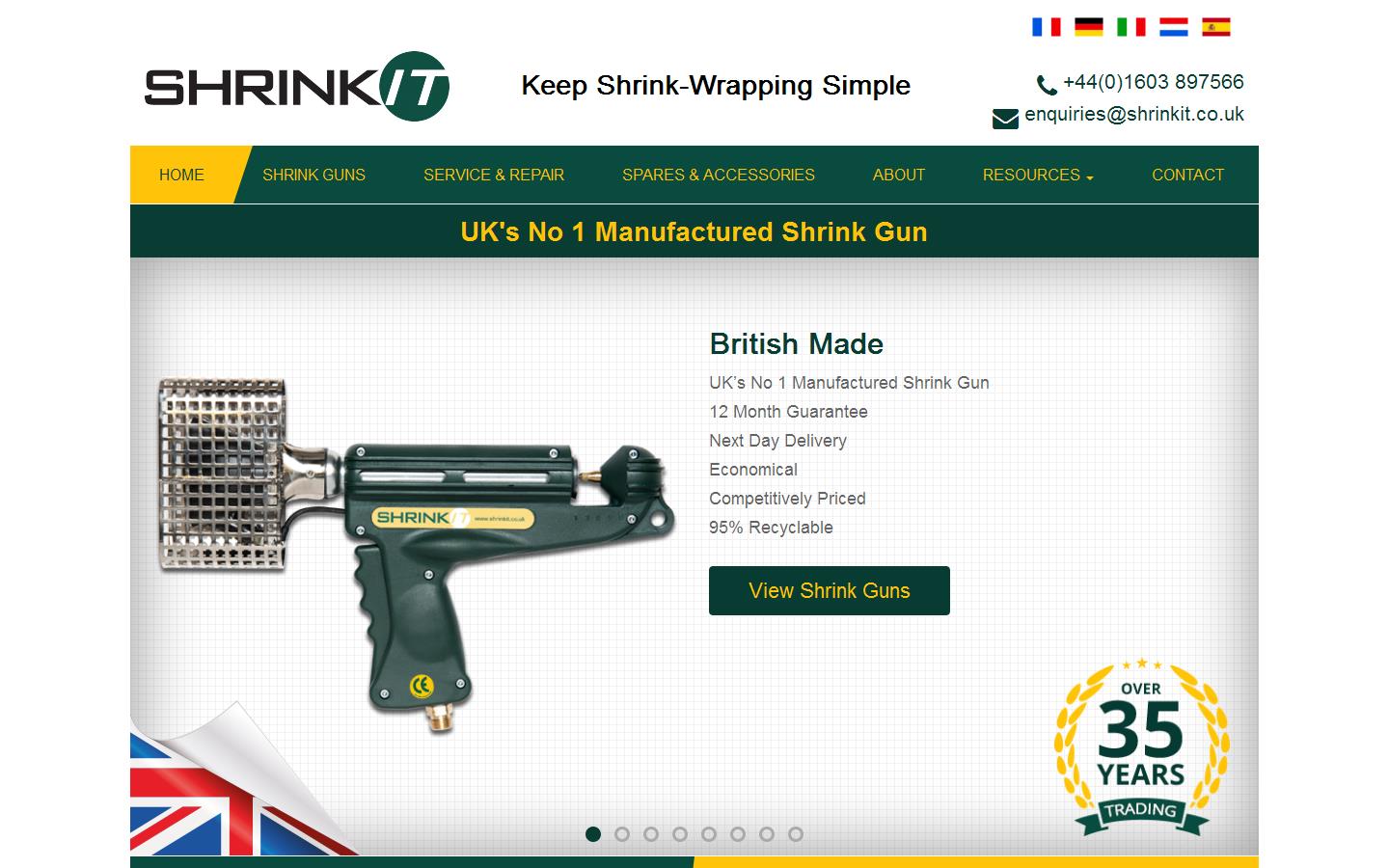 ShrinKit Ltd Website