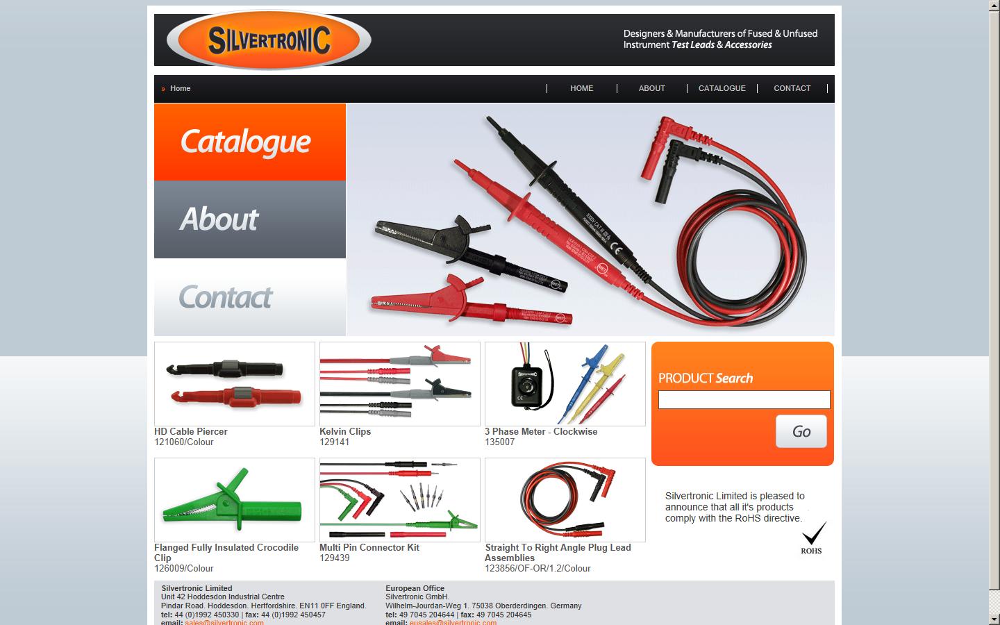 Silvertronic Limited Website