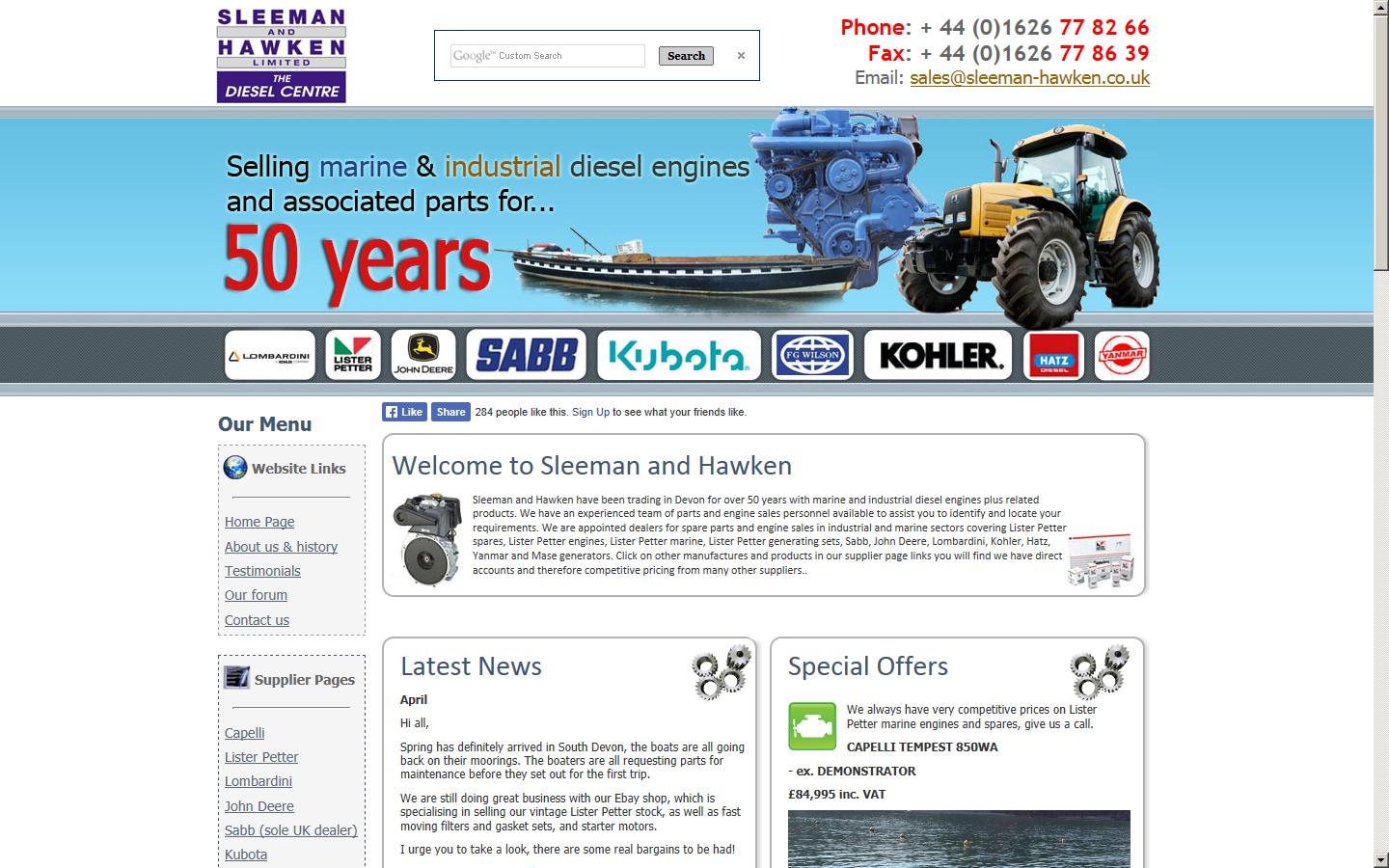 sleeman-hawken  Website