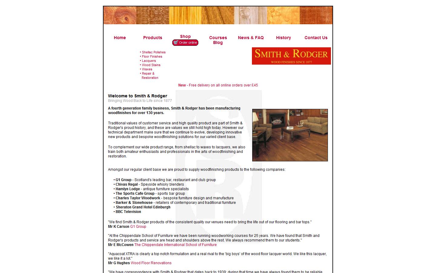 Smith & Rodger Ltd Website
