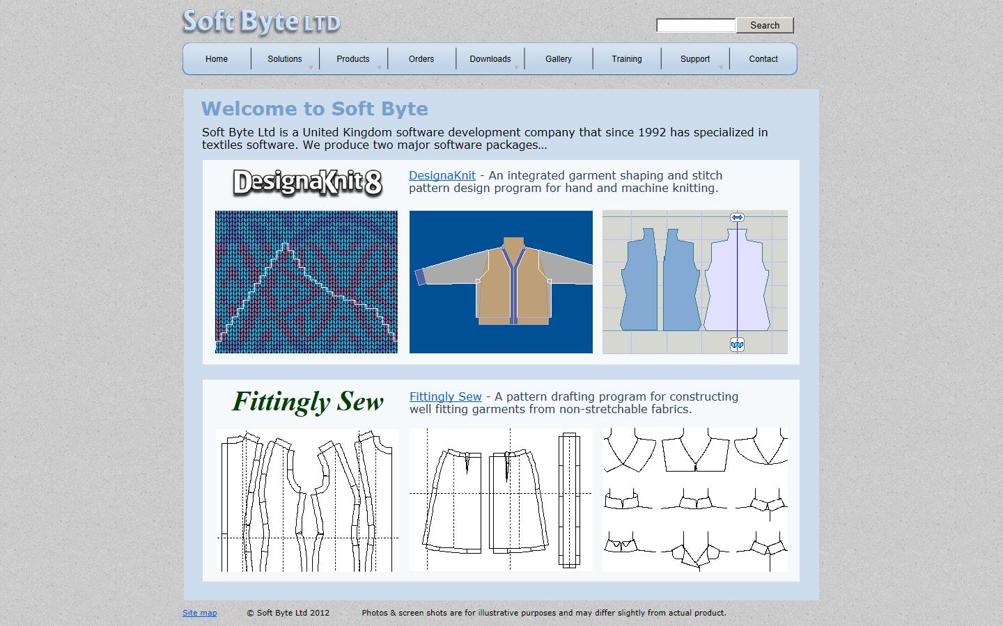 Soft Byte Ltd Website