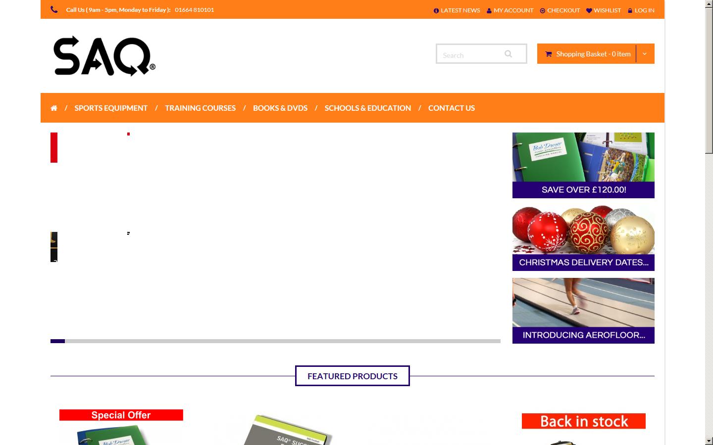 Speed, Agility & Quickness International Ltd Website