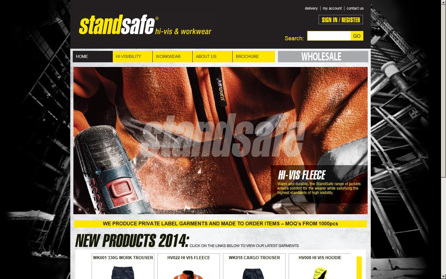 Stand Safe Ltd Website