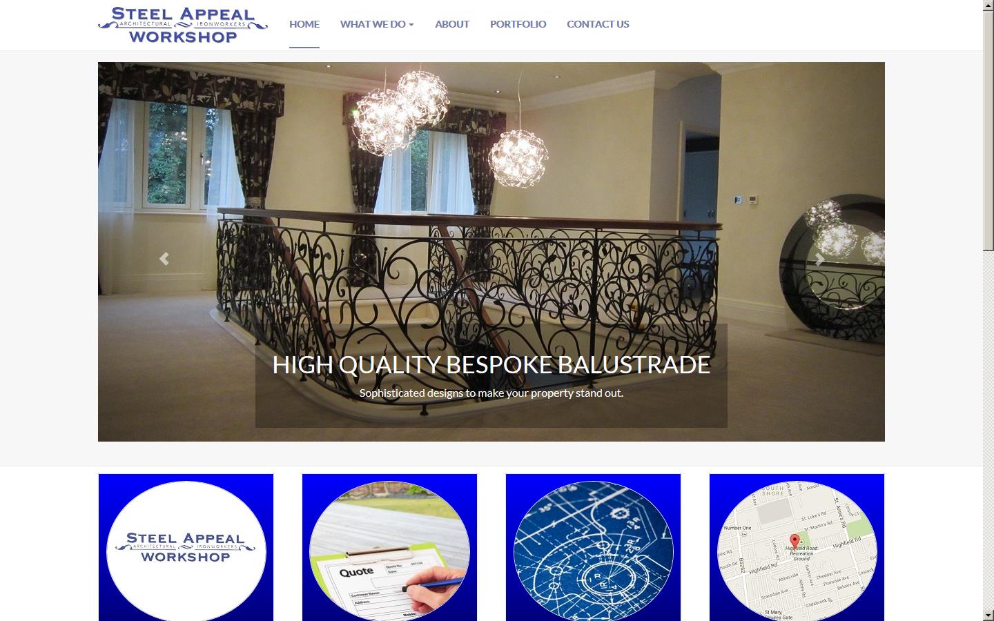 Steel Appeal Architectural IronWorkers Website