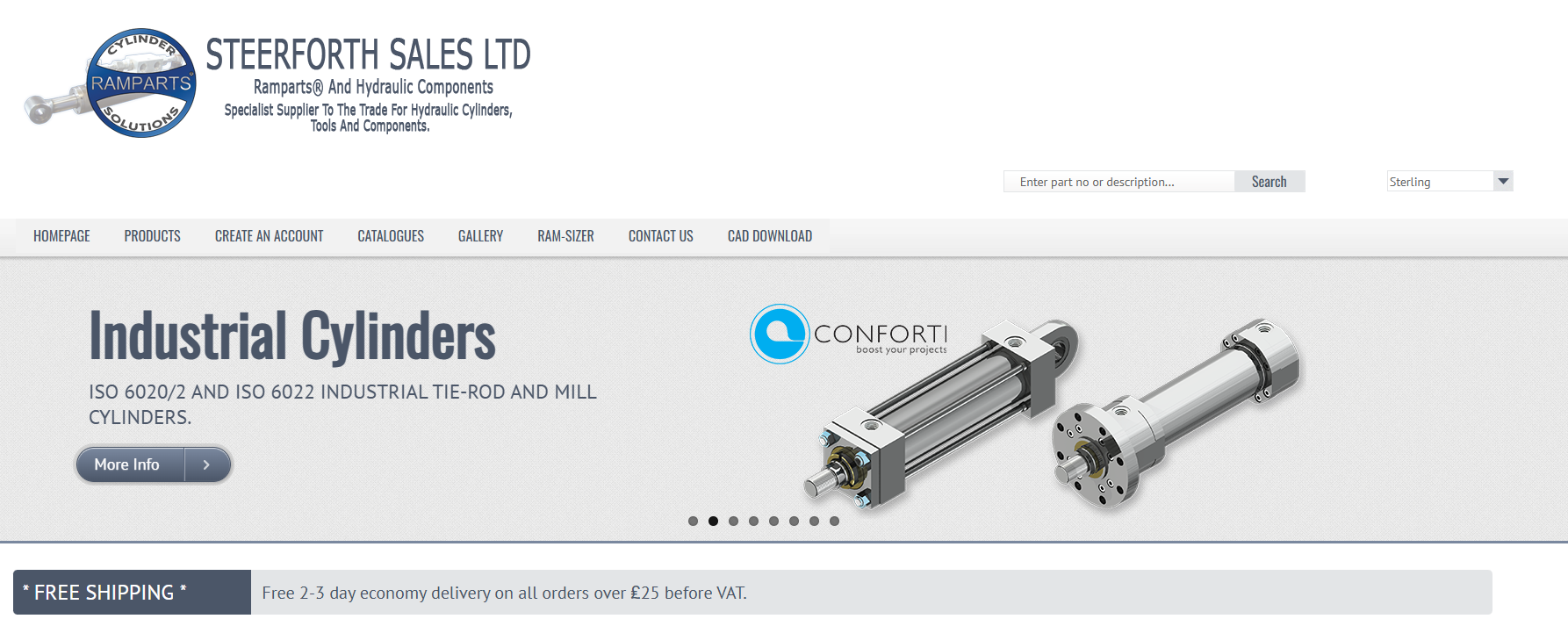 Steerforth Sales Ltd Website