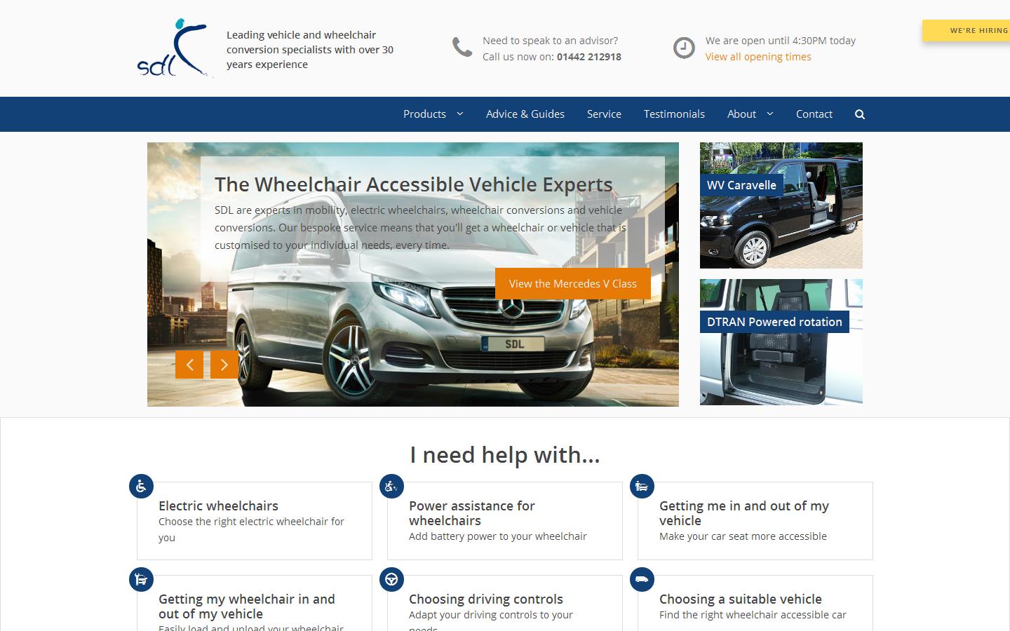 Steering Developments Ltd Website
