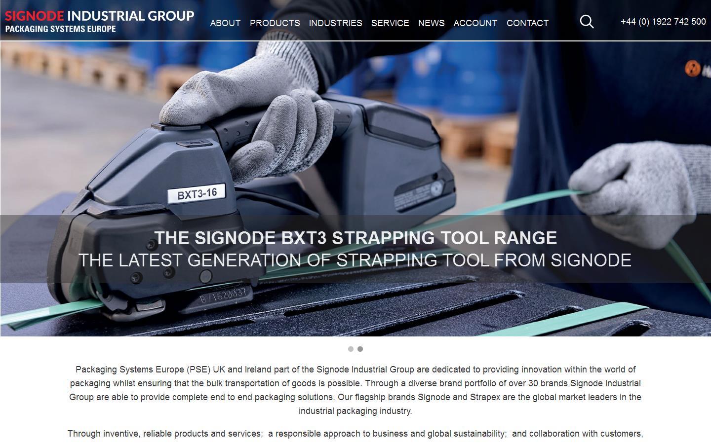 Strapex UK - Aldridge Website