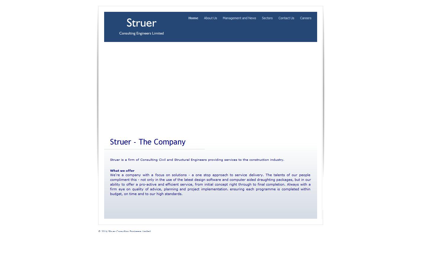 Struer Consulting Engineers Ltd Website
