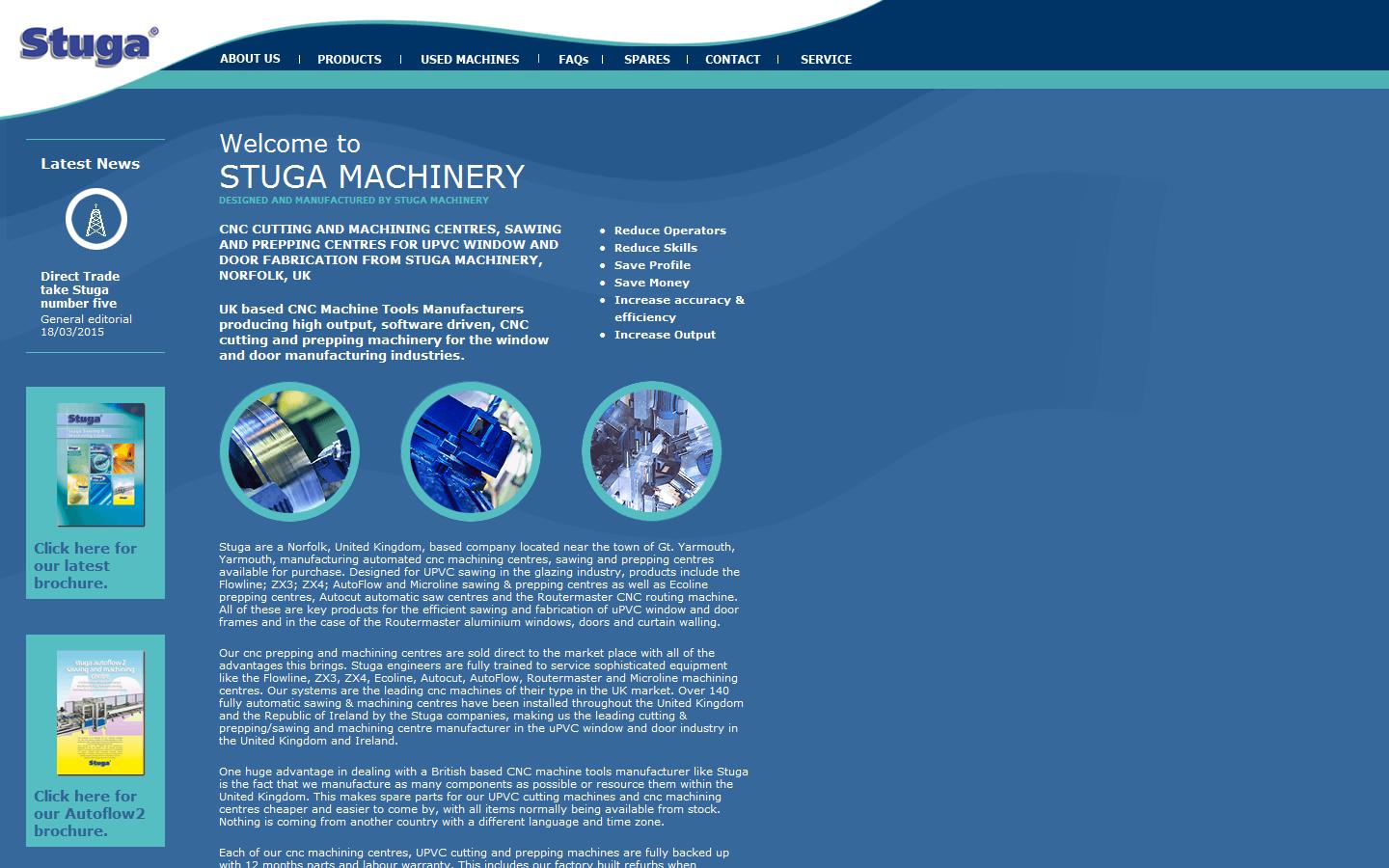 Stuga Machinery Group  Website