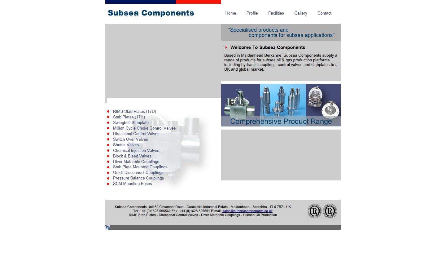 Subsea Components Website