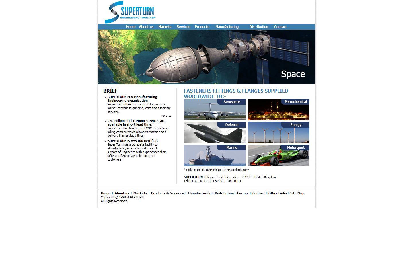 Superturn Engineering Ltd Website
