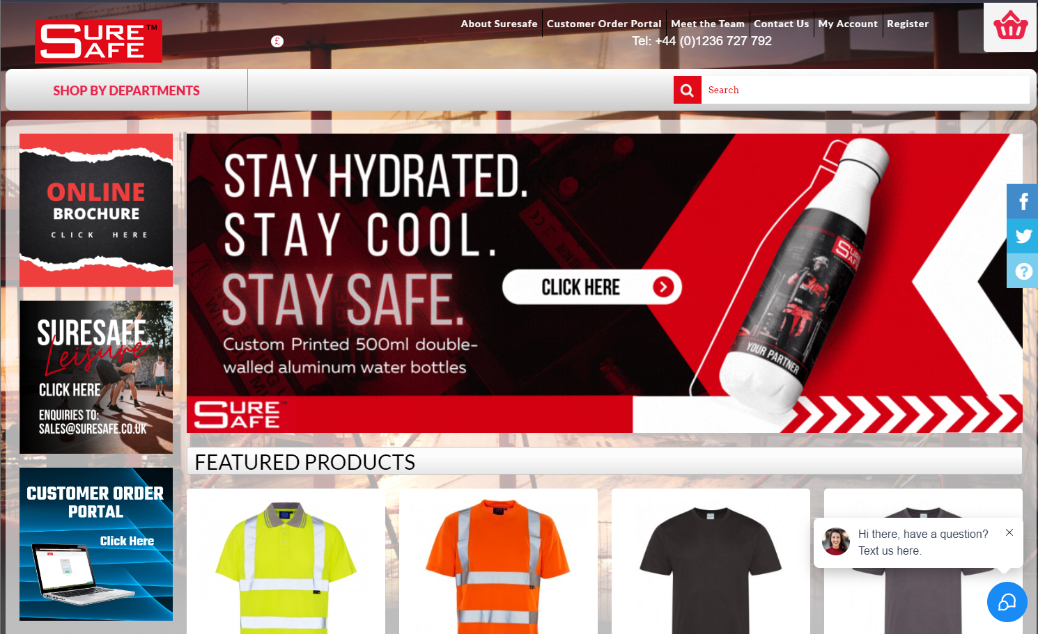 Suresafe Protection Ltd Website